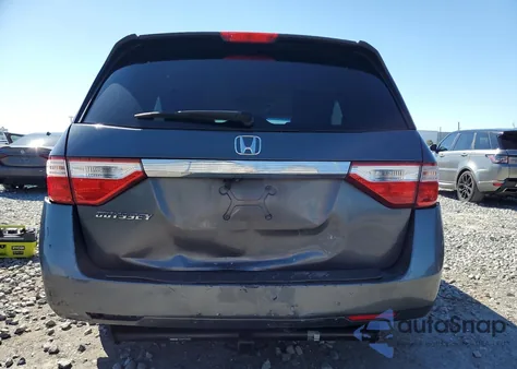 2013 Honda Odyssey Ex from USA, damaged, VIN 5FNRL5H47DB027559